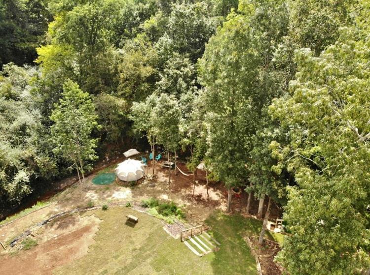The Aries-A Stargazing, Luxury Glamping Tent Rogersville Exteriör bild