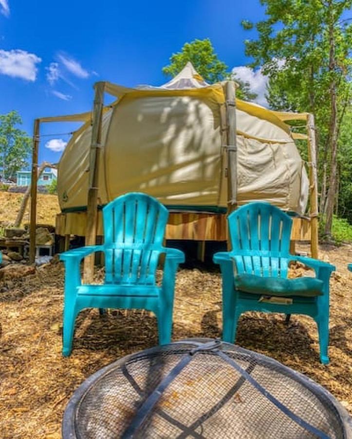The Aries-A Stargazing, Luxury Glamping Tent Rogersville Exteriör bild