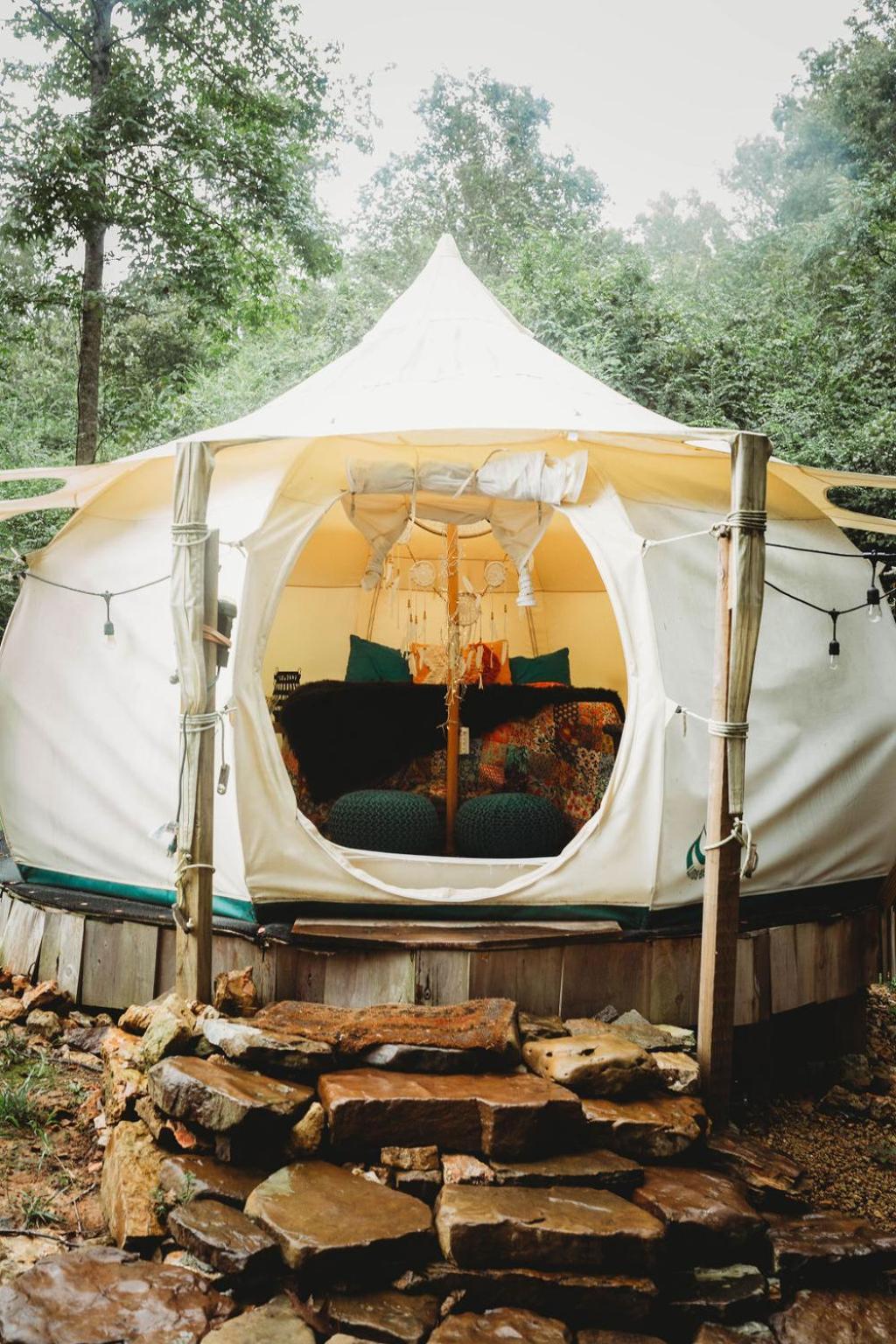 The Aries-A Stargazing, Luxury Glamping Tent Rogersville Exteriör bild